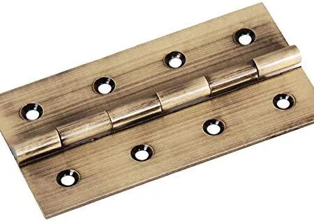 BRASK Brass Butt Hinges 4X3/4x3/4x3/32 Antique Finish (12pcs)