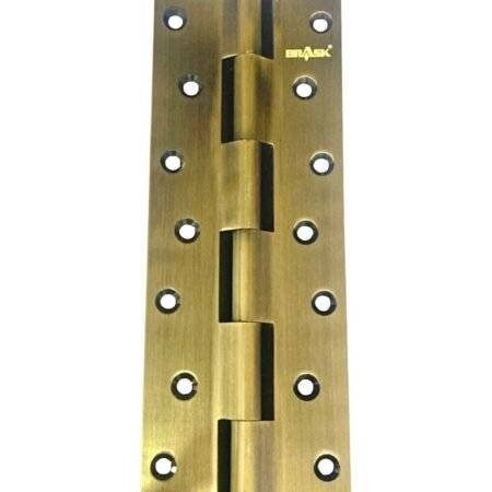 Brass Railway Hinges 8" Antique