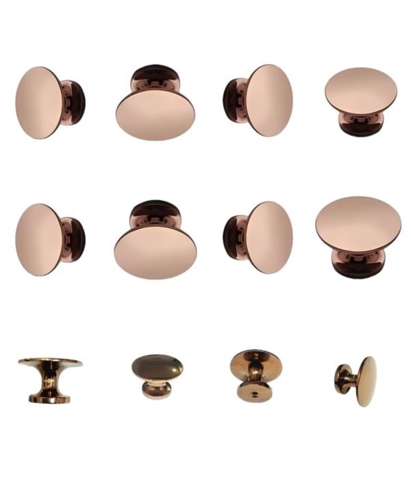 knob 009 pvd rose gold pack of 12