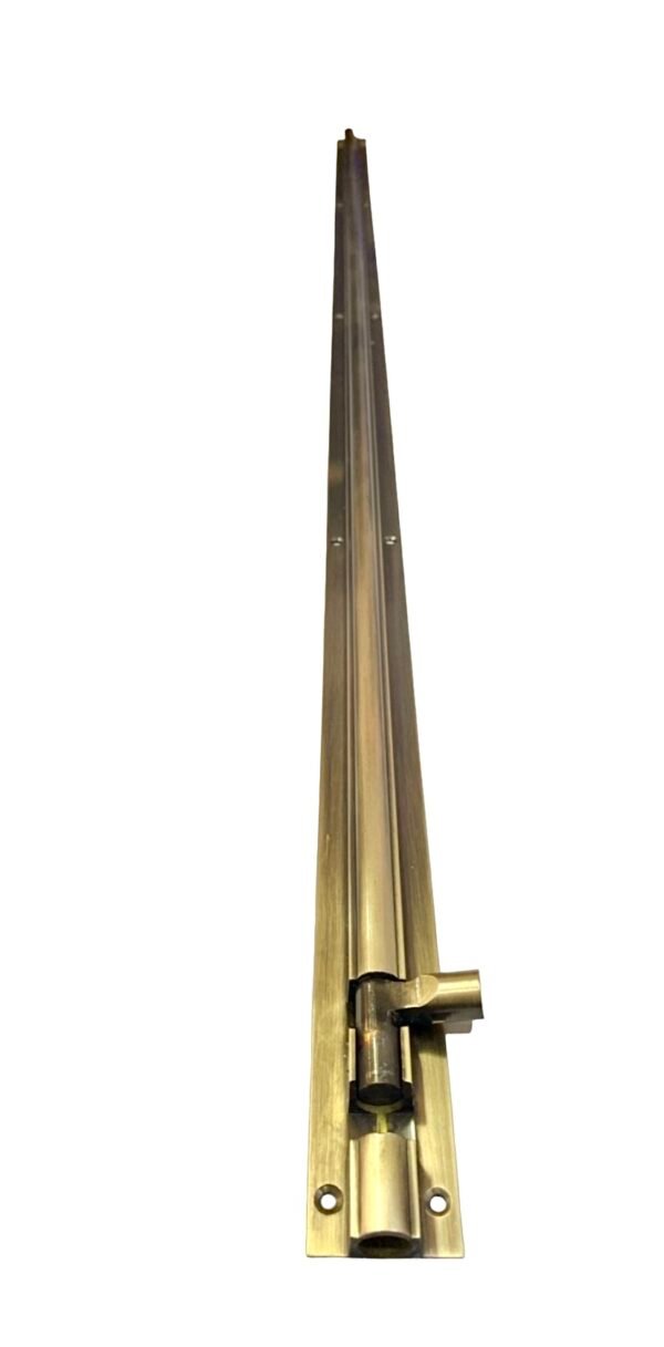 Brass Tower Bolt 48 inches in 12 mm rod