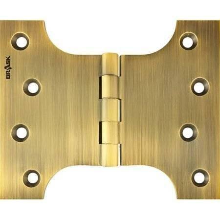Parliament Hinges 4" Antique Brass