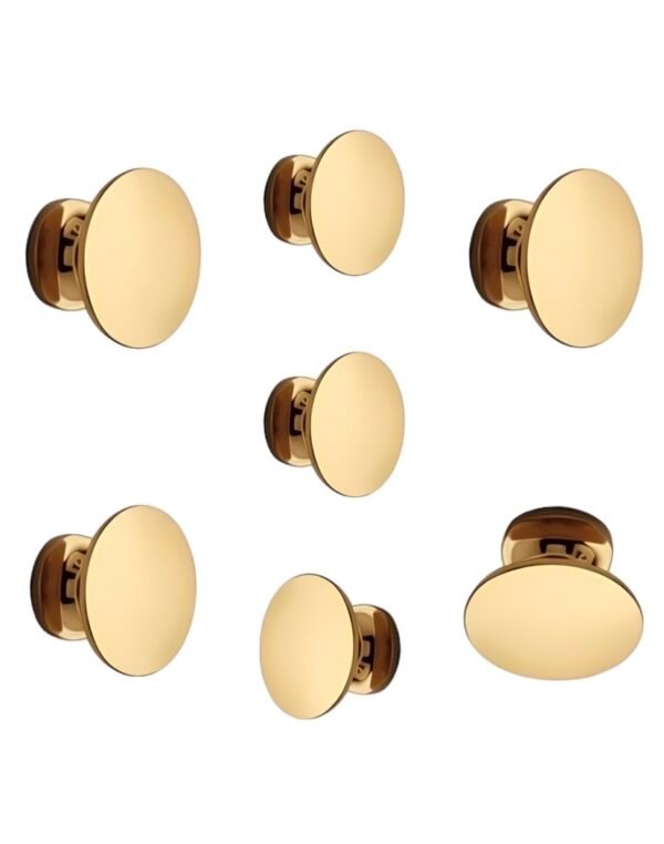 drawer knob 009 pvd gold pack of 6