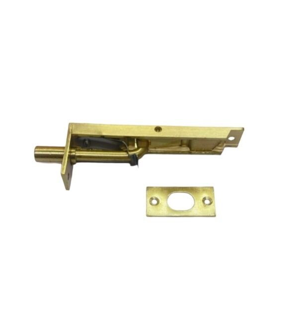 Brass Flush Bolt 4", Concealed tower bolt 4" Golden