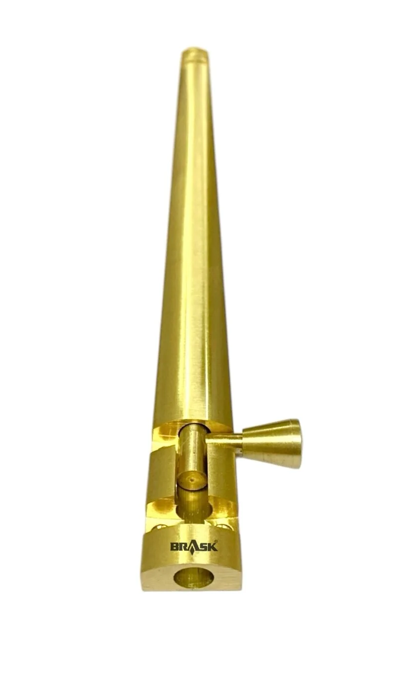 Brass Tower Bolt Xylo Heavy Golden Satin 18 inches