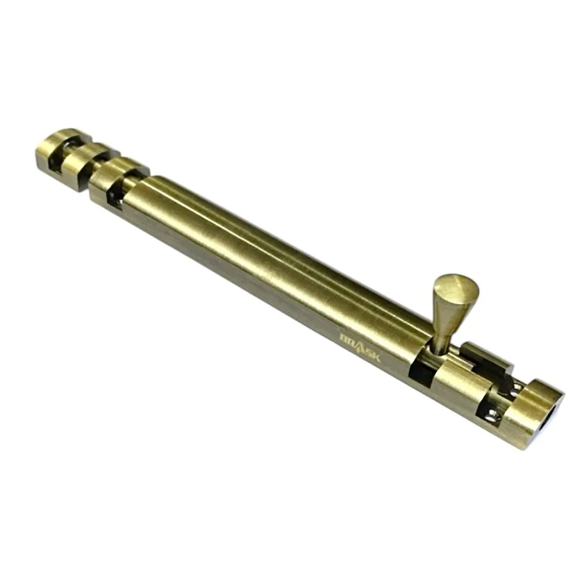 Brass Tower Bolt Xylo Heavy Antique Finish 8 inches