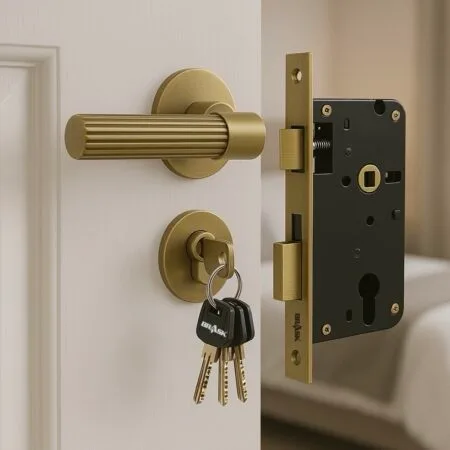 Mortise Handle Set Stripes