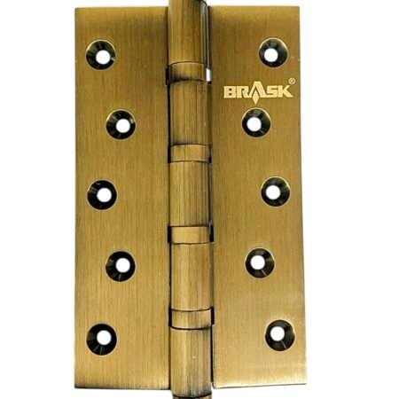 Brass Ball Bearing Hinges 5"x3"x4 mm Antique