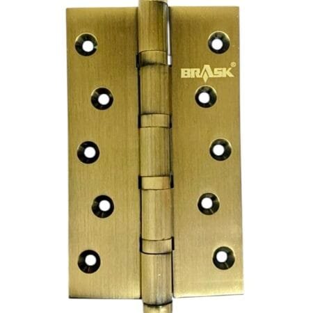 Brass Ball Bearing Hinges 5"x3"x4 mm Antique