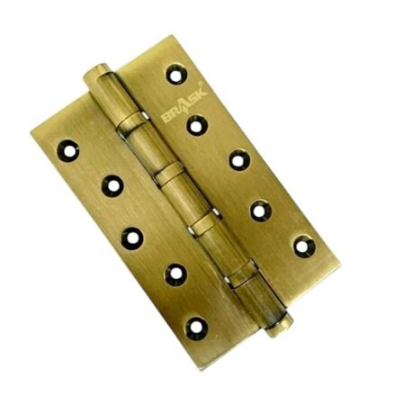 Brass Ball Bearing Hinges 5"x3"x4 mm Antique