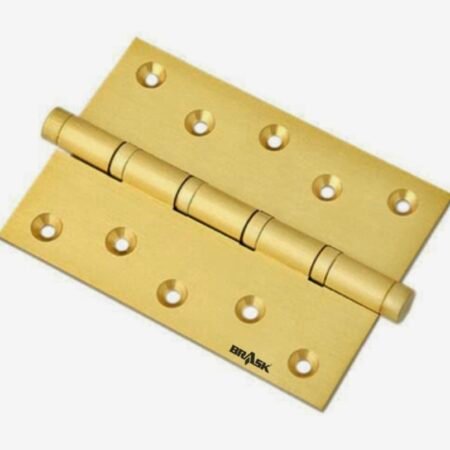 Brass Ball Bearing Hinges 5"x3"x4 mm Golden