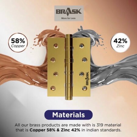 Brass Bearing Hinges