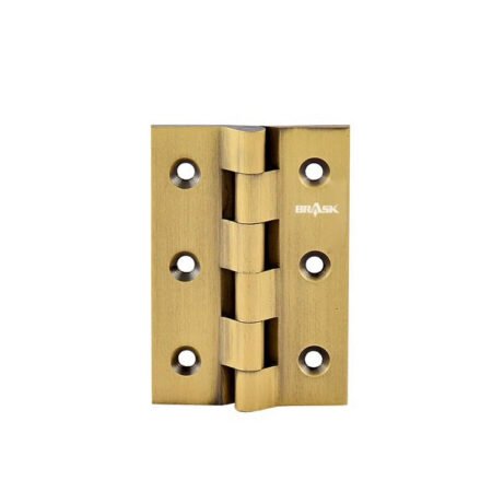 Brass Railway Hinges 3" Antique