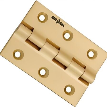 Brass Railway Hinges 3" Golden Satin