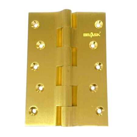 Brass Railway Hinges 5" x 1.1/2" x 3/16 golden